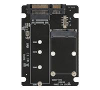 ZAICOLER Carte Adaptateur SSD Double Baie MSATA M.2 NGFF vers 3.0 Adaptateur Convertisseur SSD Carte Riser pour 98 SE ME 2000 7 8, pour Vista, pour, pour OS X 8.6 ou Supérieur