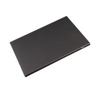 ZAICOLER Carte de Vœux Vidéo électronique, Brochure Personnalisable avec écran Couleur LCD, Carte de Lecture HD, Idéale pour la Commerciale, Anniversaire de Mariage, Plastique Noir, 8,3 X