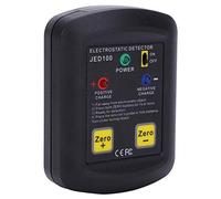 ZAICOLER Compteur de Champ électrostatique Numérique JED100 pour une Détection Rapide de l'électricité Statique | Petite Taille 3,1 X 2,4 X 0,8 Pouces | ABS