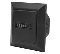 ZAICOLER Compteur Horaire à Affichage Numérique, Accumulateur de Temps LCD à Faible Consommation d'énergie de 0,3 W, pour Machines Industrielles, Véhicules de Construction et équipements Agricoles,