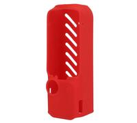 ZAICOLER Coque en Silicone Durable Ajourée, Dissipation Thermique pour Caméra Pocket 3, Housse élégante pour Action Camara (Rouge)