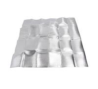 ZAICOLER Couverture D'isolation de Ventilation de Grenier, Couverture de Volet de Plafond de Grenier Anti-poussière, Matériau en Film PE et Aluminium, Protège contre les Parasites, Installation