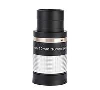 ZAICOLER Datyson Oculaire Zoom pour Télescope Objectif à Large Bande avec Revêtement en Film Vert Longueur Focale 8-24 Mm 1,25 Pouces Œilleton Noir pour Paysages et Planètes