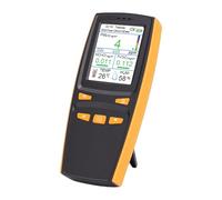 ZAICOLER Détecteur de Qualité de L'air écran LCD Clair Alarmes Sonores Et Lumineuses Surveillance de 11 Indicateurs Clés Testeur de Qualité De L'air en Temps Réel 11 en 1 1500 Mah