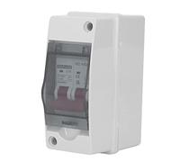 ZAICOLER Disjoncteur DC étanche, Interrupteur D'isolateur Miniature pour Système Solaire Photovoltaïque 1000 V 10 A, qualité IP65, adapté pour une Utilisation Intérieure et Extérieure pour Système de