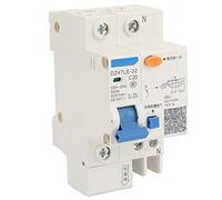 ZAICOLER Disjoncteur de Circuit, DZ47le-32 1P N Breaker Smart Circuit Breaker Action Sensible pour la Construction D'ingénierie (20A)