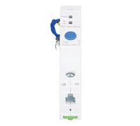 ZAICOLER Disjoncteur Intelligent WiFi avec TéléCommande pour la Protection de la sécurité de la Maison, Commutateur de Relais temporisé 1P à Montage sur Rail DIN pour Commande Vocale, Matériel PC