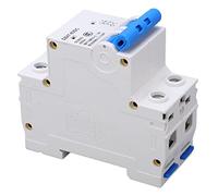 ZAICOLER Disjoncteur Miniature DC, 2P500V Efficace, Air pour Panneaux de Système Solaire Photovoltaïque, Grille (10A)