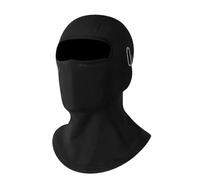 ZAICOLER Doublure de Casque de Moto, Cagoule en Polaire Chaude, Doublure Haute élasticité avec Trous pour Lunettes, Idéale pour l'équitation, le Ski et le Camping par Temps Froid (BLACK Taille