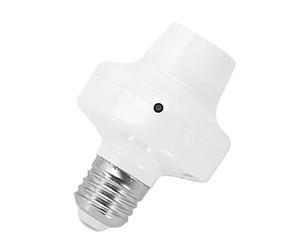 ZAICOLER Douille de Lumière WiFi E27, Porte-ampoule Intelligent sans Fil, Télécommande Adaptée à la Maison, Matériel PC Durable AC90-250V, 1 Paquet