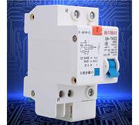 ZAICOLER DZ47LE 1p N 230V-400V 50HZ 60A 4KA Disjoncteur à Courant Résiduel de Type C pour la Protection des Circuits électroniques Civils Petit Volume Capacité de Coupure élevée pour le Système de