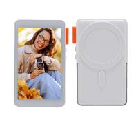 ZAICOLER Écran Magnétique sans Fil pour Selfie de 4 Pouces, Moniteur Vlog HD 1080P avec Batterie 2300mAh, pour Selfie Vlog Live Stream