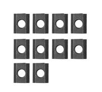 ZAICOLER Écrous DE l'emplacement T, 10pcs Oxyde Noir Grade 8.8 Acteur DE Carbon (M12(10PCS))
