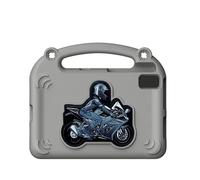 ZAICOLER Étui de Protection en EVA, Résistant aux Chocs, adapté aux Enfants, Protection de Support Intégrée avec Design Lavable, Idéal pour Tab S6 S5E A7 S6 Lite Tab K10 (Grey)