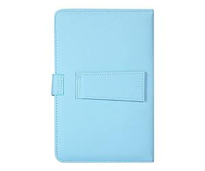 ZAICOLER Étui Universel pour Clavier Bluetooth sans Fil pour Téléphones, Léger et Compact pour Une Manipulation Facile, Design Folio pour L'accès aux Ports et la Protection Contre Les Rayures, (Blue)