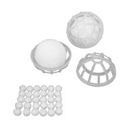 ZAICOLER Filtre à Boule de Bactéries Nitrifiantes pour Aquarium, Média de Purification d'eau Efficace pour Aquarium, Paquet de 30 Pièces pour Aquariums d'eau Douce et Aquariums Colorés