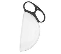 ZAICOLER Filtre Dioptrique Portable, Effets de Flou Spéciaux, Objectif de Mise au Point Demi-Lune pour la Photographie en Gros Plan, Accessoires d'appareil Photo, Verre Optique 150 Mm, Alliage