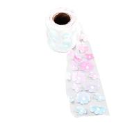 ZAICOLER Fleurs Rouleaux en Tulle, Fleurs Rouleaux en Tulle 8 Cm 10yd Exquis Vif Beau Bricolage Flexible Scintillant en Couture en Dentelle (Dégradé rose jaune)