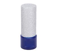 ZAICOLER Fraise à Fil brasé à Mèche Sèche Diamantée pour le Polissage et L'alésage de la Pierre, pour Marbre et Granit 1 X Mèche Sèche Diamantée (25CM)