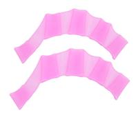 ZAICOLER Gants Palmés pour Les Doigts de Natation, Gants de Natation en Silicone Souple pour Adultes et Enfants, avec Forme Hydrodynamique pour Une Plus Rapide, Conception Pliable (L)