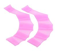 ZAICOLER Gants Palmés pour Les Doigts de Natation, Gants de Natation en Silicone Souple pour Adultes et Enfants, avec Forme Hydrodynamique pour Une Plus Rapide, Conception Pliable (S)