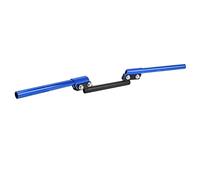 ZAICOLER Guidon Barre de Poignée Réglable Universelle de 22 Mm, Poignée Confortable en Métal usiné CNC Haute Résistance pour Voiture de Sport, Tramway, VTT, Scooter, Véhicule Tout-terrain (BLUE)