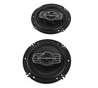 ZAICOLER Haut-Parleur de Voiture Haut-parleurs Coaxiaux 6 Pouces Haute Puissance Performance pour Voitures Camions SUV Noir