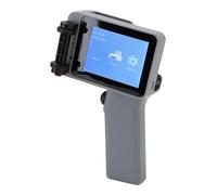 ZAICOLER Imprimante à Jet d'encre à Main, Petite Imprimante à Barres Portable LED HD LED 4.3 Pouces Tactile 12,7 Mm avec Cartouche Noire de 42 ML pour Barcode