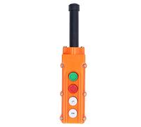 ZAICOLER Interrupteur à Bouton-poussoir pour Grue, Télécommande Portative étanche à la Pluie, 220V 500V, pour Palans et Grues ABS