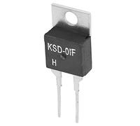 ZAICOLER Interrupteur de Contrôle de Température JUC-31F/KSD-01F, Thermostat Normalement de Haute Précision pour Appareils Ménagers, 1 X Interrupteur (70℃)