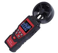 ZAICOLER Jauge de Vitesse du Vent Portable HT625B, Testeur de Température et d'humidité - Convient pour la Production D'énergie éolienne, la Détection de L'environnement Extérieur, la Fabrication de