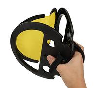 ZAICOLER Jeu de Raquette de Jeu de Balle à Main pour Enfants, Couleur Vive, Jouet de Sport de Plein Air Actif pour Le Plaisir en Famille, 2 Raquettes et 4 Balles (Black)