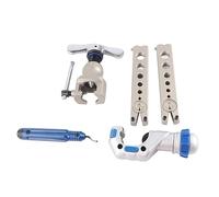 ZAICOLER Kit à Outils d'évasement, L Réfrigération Excentrique Cône Tard Expanseur Catteur de Tuyaux à Cliquet Ensemble d'Outils 'évasement en Cuivre Cutter de Tuyaux ' 'évolutionnaire pour