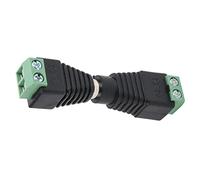 ZAICOLER Kit de Prise d'alimentation CC Mâle Femelle, Adaptateurs d'alimentation Faciles à Utiliser pour Caméra/convertisseur, Ensemble de Connecteurs CC 5,5 X 2, Mm, Clips de Serrage pour Un