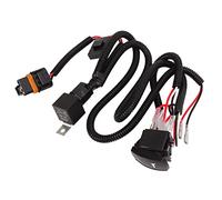 ZAICOLER Kit de Relais de Klaxon Haute capacité 12 V 24 V 40 A pour Klaxons D'escargot de Camion de Voiture, Faisceau de Câblage Durable pour les Amateurs D'automobile
