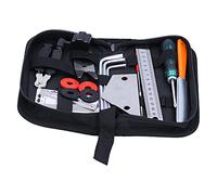 ZAICOLER Kit de Réparation de Guitare, 20pcs Kit d'outils de Réparation de Guitare avec Chaîne Organisateur String Winder Tool de de pour la Mesure de la Gestion du Fichier de Maintenance String