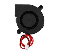 ZAICOLER Kit de Turboventilateur de Refroidissement Radial de Haute Précision de 50 Mm pour Imprimante 3D Hot Ends, Extrudeuse, Noir, 12 V, Bruit : 35 DBA, pour Imprimante (24V)