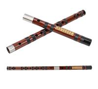 ZAICOLER Kit D'instruments à Vent pour Flûte en Bambou F-Key de Haute qualité avec Connecteur en Cupronickel, Parfait pour les Airs Délicats et les Amateurs de Flûte