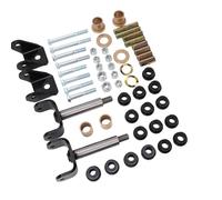 ZAICOLER Kits de Réparation Avant de Chariot, Kit de Bagues de Broche King Pin de qualité Supérieure, Kit Complet de Mise à Niveau de Suspension avec Construction Métallique, Idéal pour DS Gas
