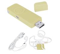 ZAICOLER Lecteur MP3, Mémoire 8 Go, Lecteur de Musique Portable Extensible 64 Go avec Son sans Perte et Batterie au Lithium Intégrée, pour clé USB, Plusieurs Modes de Lecture (Yellow)