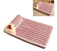 ZAICOLER Lit pour Animaux de Compagnie, Tapis Confortable en Mousse à Mémoire de Forme à Rebond élevé pour Chiens de Petite et Moyenne Taille (L(60x40cm/23.6x15.7in), pour Moins de 10kg/22lb)
