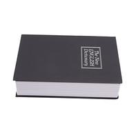 ZAICOLER Livre de Dérivation de Dictionnaire sécurisé avec Serrure Codée pour Stocker des Objets de Valeur, Idéal pour une Utilisation au Bureau à Domicile, 9,4 X 6,3 X 2,2 Cm (BLACK)