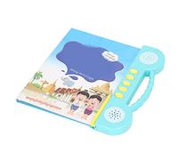 ZAICOLER Livre Sonore Parlant Jouet Intelligent pour Tout-Petit, 3 Langues Cambodge Anglais Chinois, Cultiver la capacité Logique, pour Parents et Enfants, Alimentation ABS