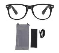 ZAICOLER Lunettes de Soleil BT élégantes avec Deux Micros Antibruit, Assistant Vocal, Lunettes sans Fil pour la Musique, Autonomie de 7 Heures pour Une Utilisation en Voyage/Travail (Anti-lumière