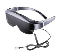 ZAICOLER Lunettes Intelligentes avec ÉCran Virtuel HD de 400 Pouces,Réglage Myopie 0 à 600°,Affichage OLED,Haut Parleurs Intégrés,Connectivité USB C,pour Cinéma sur Smartphone et