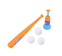 ZAICOLER Machine de Lancement de Baseball, Jouet de Frappeur, Opération Facile, Utilisation Sûre, Développement Sportif pour Enfants, 3 Balles en Plastique, 22x9.2x9.2cm, à Partir de 3 Ans