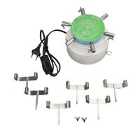 ZAICOLER Machine de Test Remontage de Montres 6 Bras Détachables Alliage Support Sécurisé Bouton Pratique Sensible Accessoires Outils de Réparation Remontoirs de Montres Métalliques (Prise UE