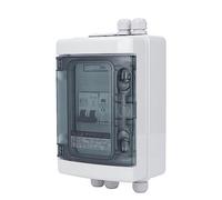 ZAICOLER Matériel Robuste Pa66 de Boîte Solaire de Combinateur de Picovolte avec le Disjoncteur 40A IP65 Imperméable