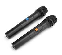 ZAICOLER Microphones sans Fil, Micro sans Fil 2 en 1 VHF V16U Microphone sans Fil Universel Universel USB Réception Micro Portable Noir (1 à 2)
