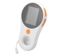 ZAICOLER Microscope Macro Portatif avec 8 LED, écran de 2,0 Pouces pour L'observation de Bijoux ABS Noir 1,5H (White)